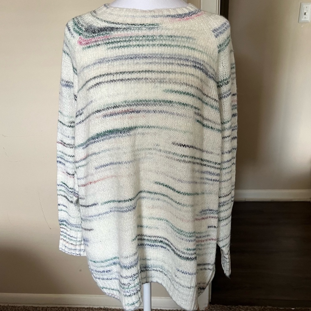 PLUS - OLD NAVY Knitted Crewneck Long Sleeves Ribbed Sweater - Size 2XL